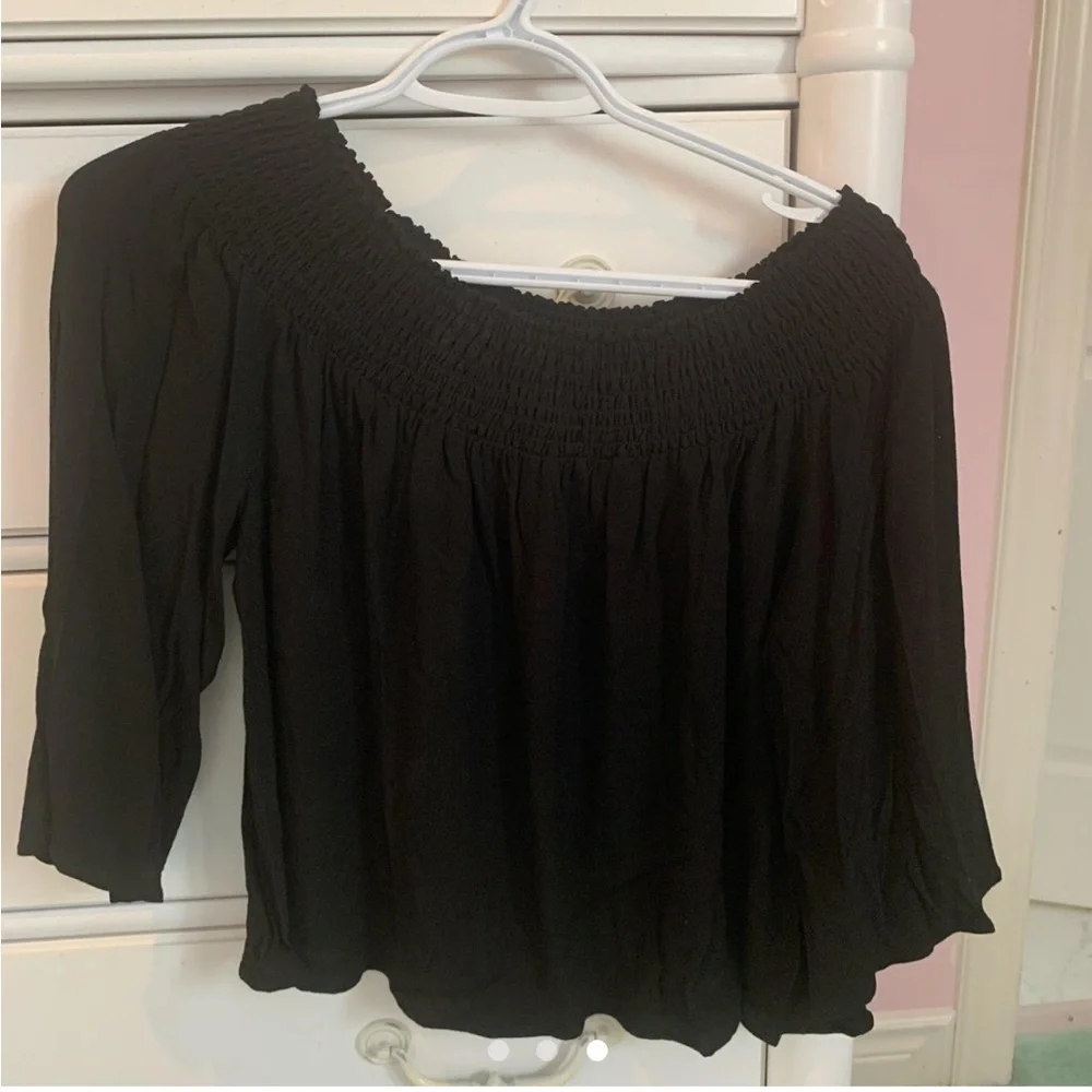 Talula x Aritzia "Marcilly" Off the Shoulder Top - Picture 4 of 4